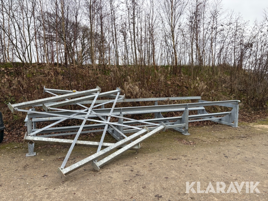 Stativ til rørbassin tankdimmission ø: 160 cm