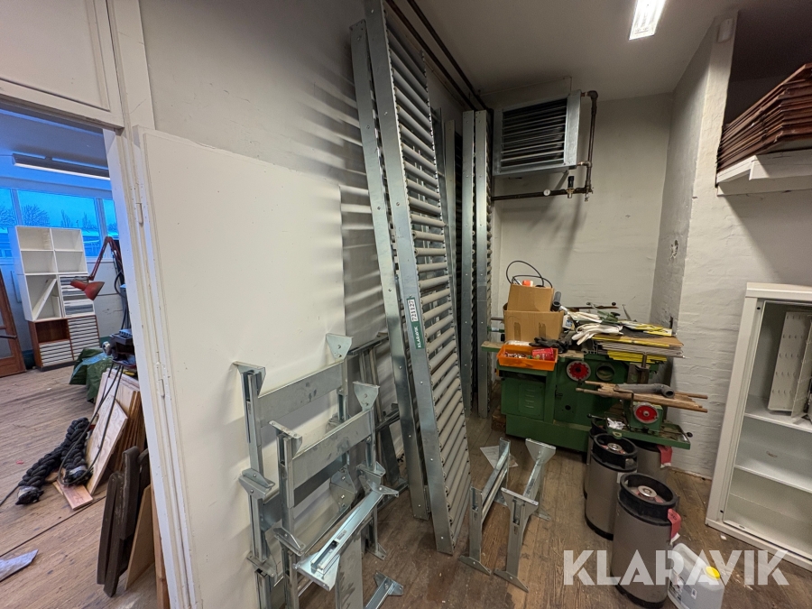 Rullebånd Soco System 6 styk med tilhørende stel