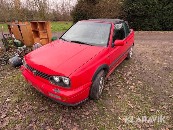 Personbil Volkswagen Golf TDI Cabriolet