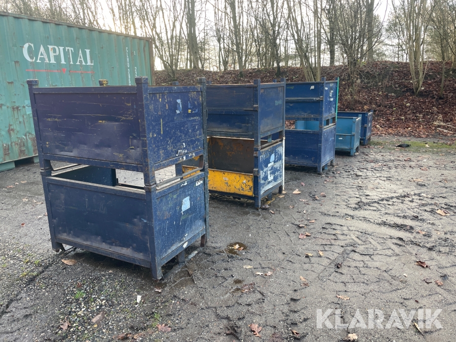 Metal container 8 styk