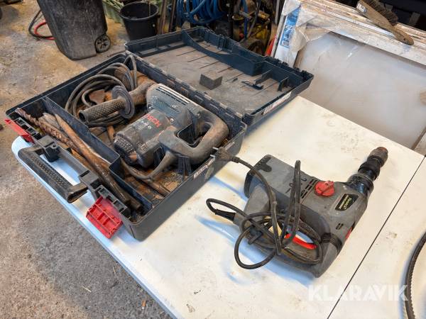 Slagbordemaskiner 2 styk bosch