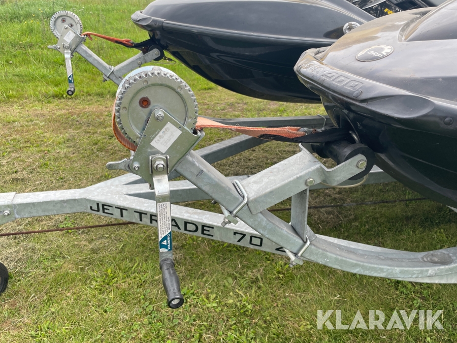 Vandscootere Sea-Doo RXP215 + RXT215 - 2 styk med trailer