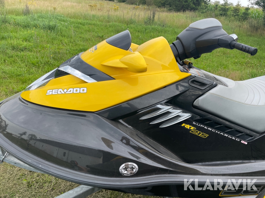 Vandscootere Sea-Doo RXP215 + RXT215 - 2 styk med trailer
