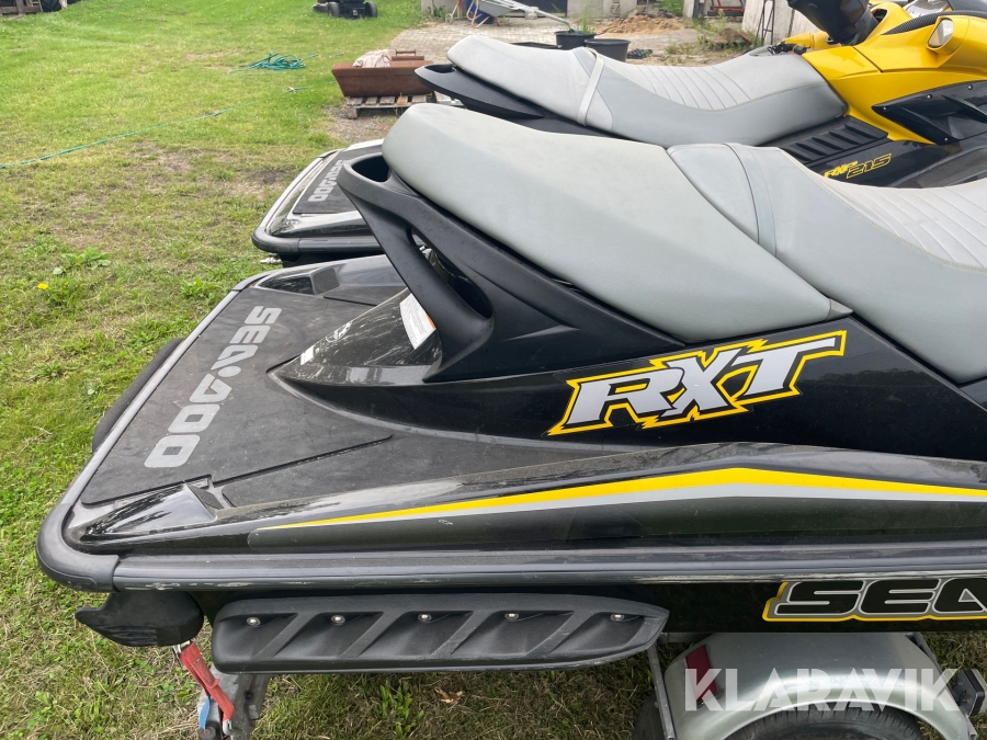 Vandscootere Sea-Doo RXP215 + RXT215 - 2 styk med trailer