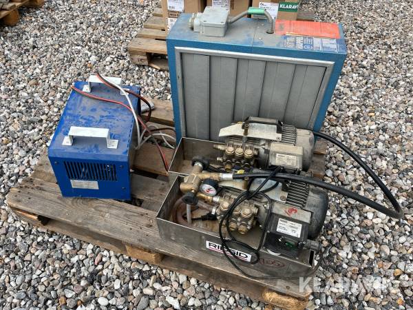 VVS/lader/Blæser Ridgid/Happel/Hawker