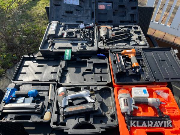 Sømpistoler Würth, Tjep, Güde 6 styk