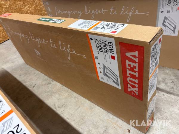 Vinduesinddækning Velux EDW MK08 2000 78 x 140 centimeter 1 styk