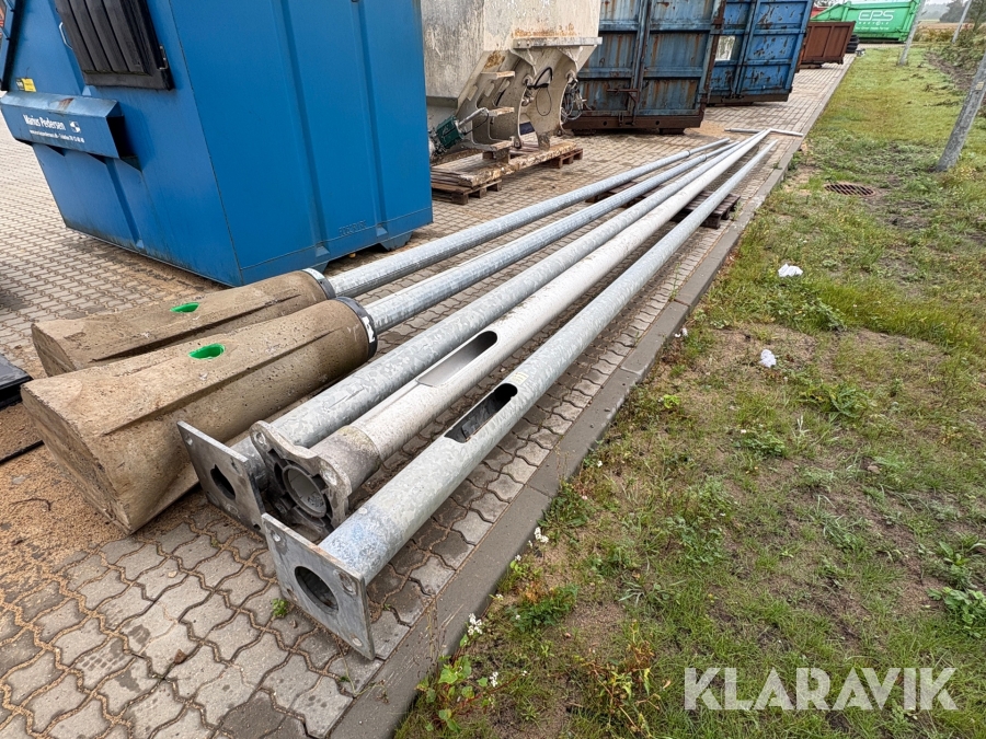 Lot: Lygtepæle Elmontør og andre 5 styk