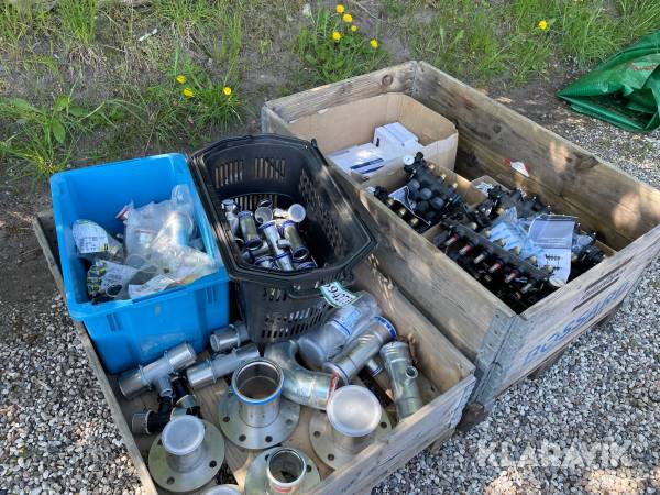 Blandet lot vvs marteriale