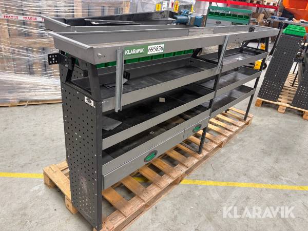 Inventar til kassebil System Edström - 2 dele