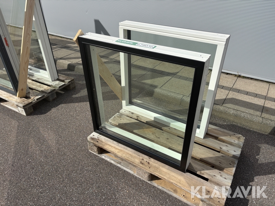 Vinduer Outline Træalu 3 lags 2 styk