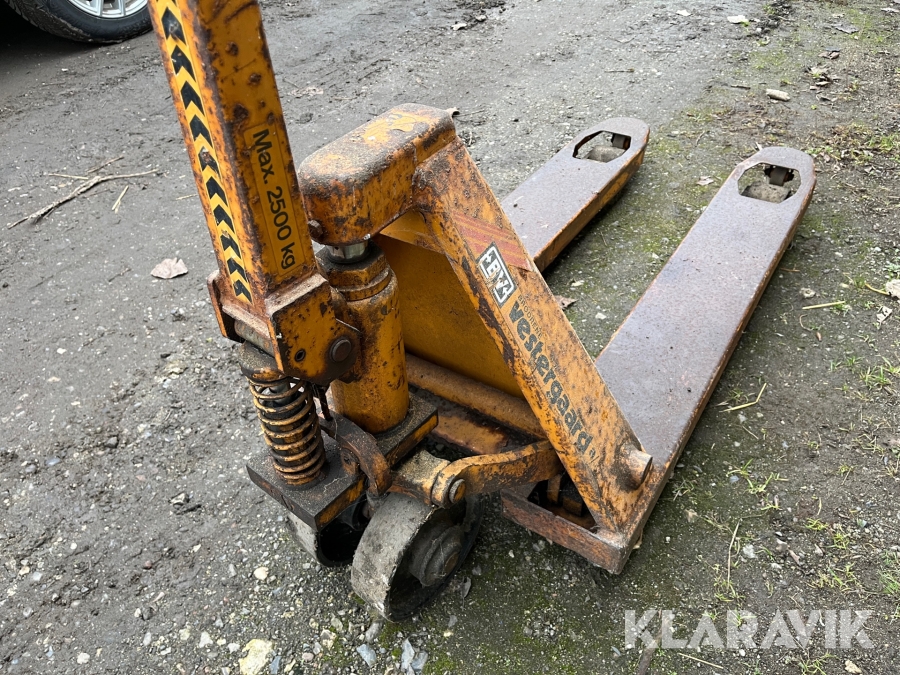 Palleløfter Brødrene Vestergaard - 2500 kg