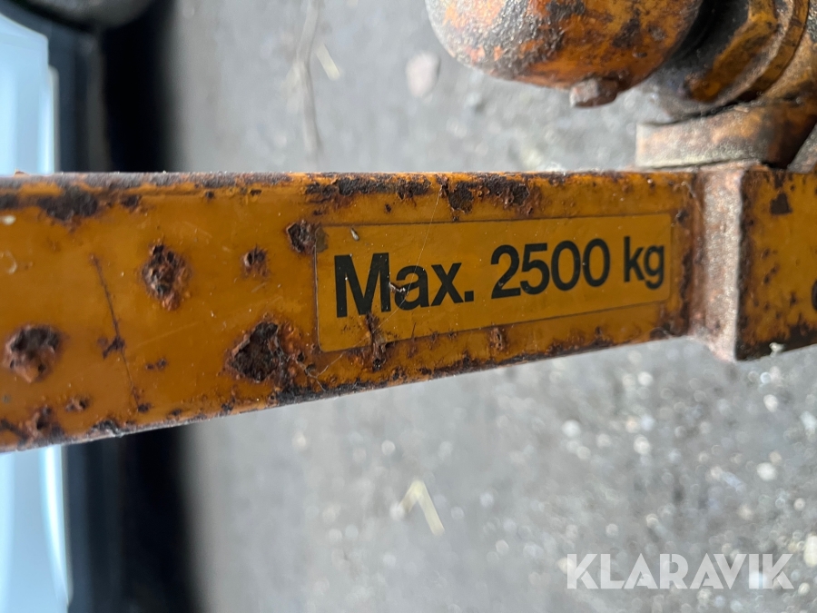 Palleløfter Brødrene Vestergaard - 2500 kg