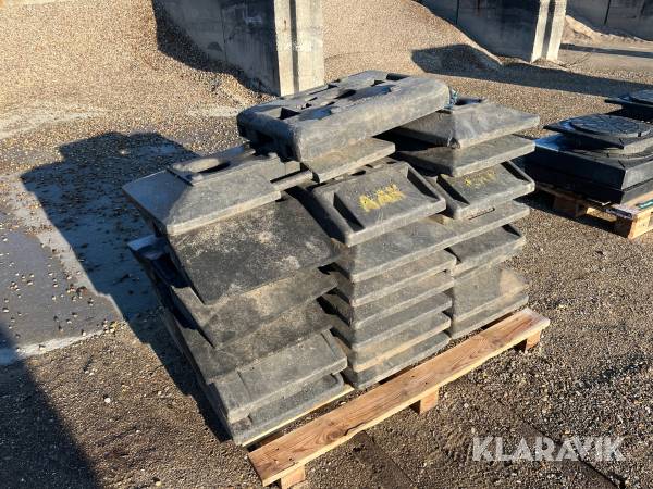 Fødder til afspærringsmaterialer + Spæreflader