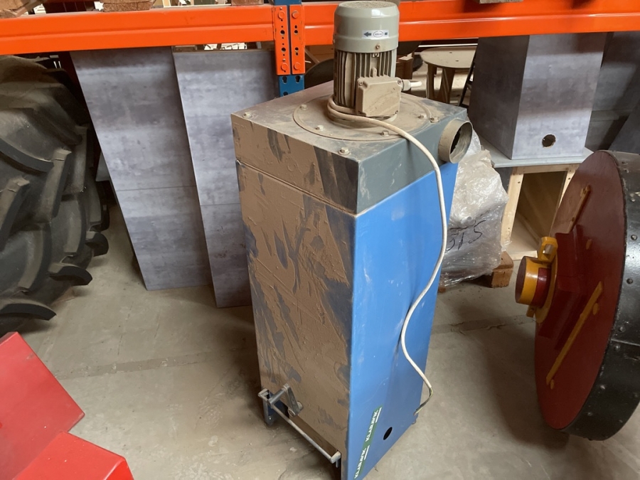 Udsugning med filter ryster