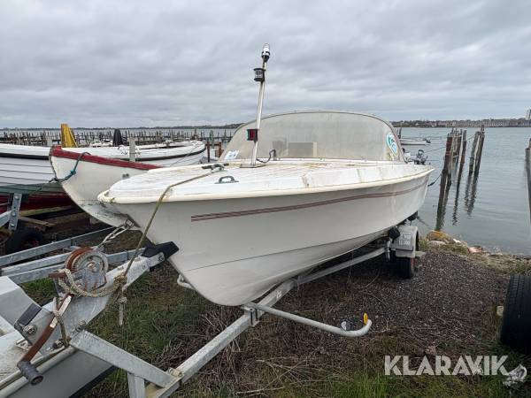 Båd med Branderup trailer