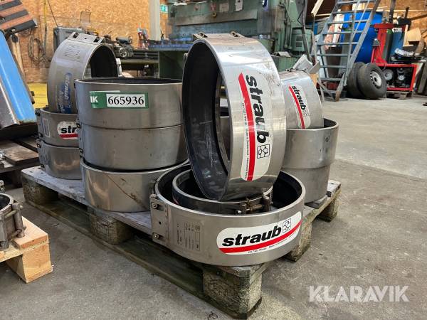 Rør koblinger Straub-flex 2L 16 styk