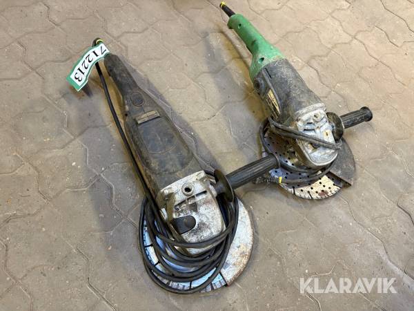 Vinkelslibere - 2 styks