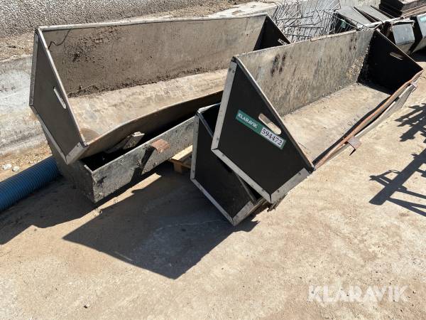 4 Fodertrug Plastik