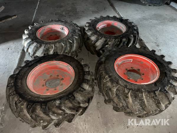 Landsbrugshjul med fælge Alliance 480/65R24 - 4 styk