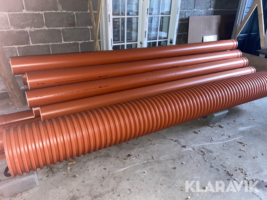 Kloak rør fittings Wavin Nyt, Langeland, Klaravik auktioner