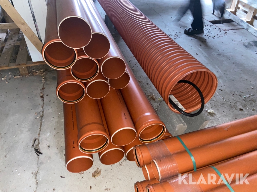 Kloak rør fittings Wavin Nyt, Langeland, Klaravik auktioner