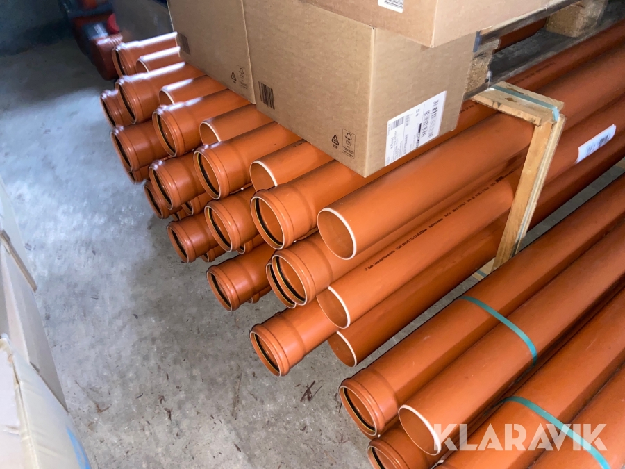 Kloak rør fittings Wavin Nyt, Langeland, Klaravik auktioner