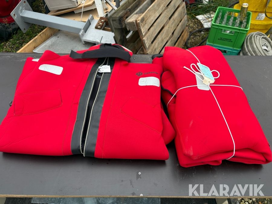 Overlevelsesdragt Crewsaver 2 styk