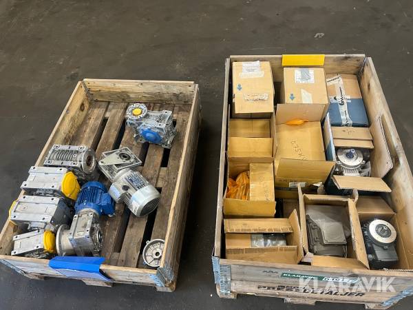 Motorer og gear 2 paller