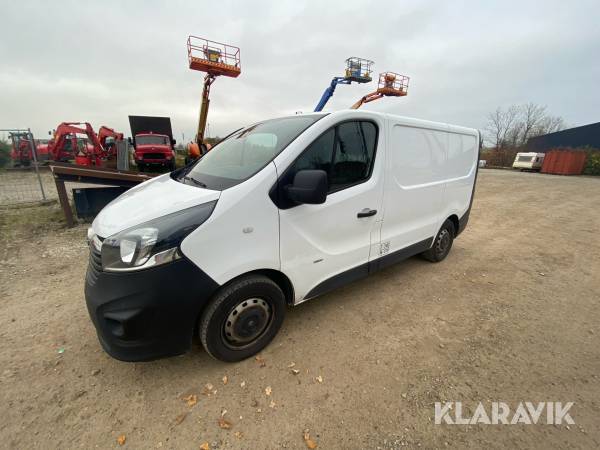 Kassebil Opel Vivaro 1,6 CDTI