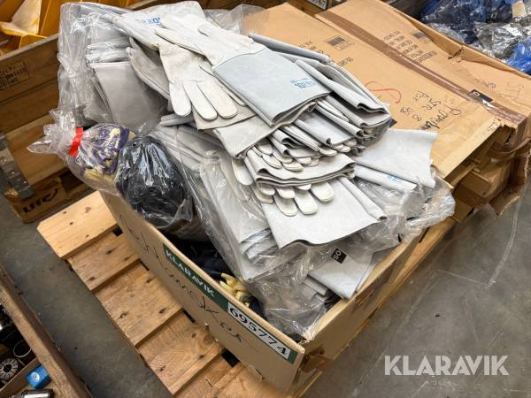 Arbejdshandsker - assorterede type og størrelse