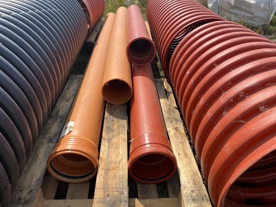 Kloak rør og fittings