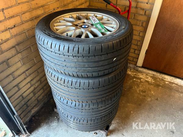 Dæk med fælge BMW E46 4 styk