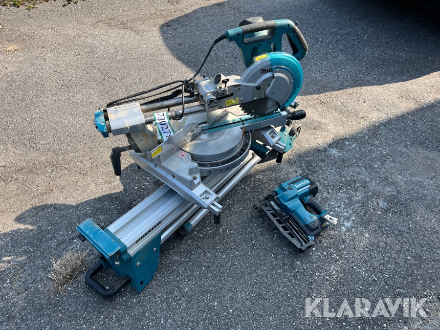 Kap geringssav Makita & sømpistol