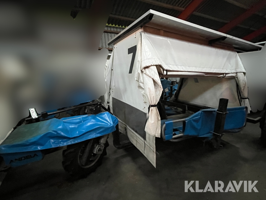 Lugevogn Andela SW3450 soldrevet - 1 styk