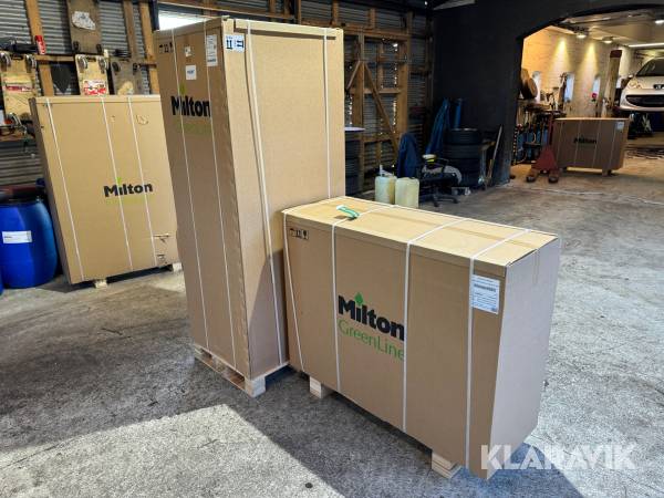 Luft/vand varmepumpe Milton Greenlline 12 monoblok