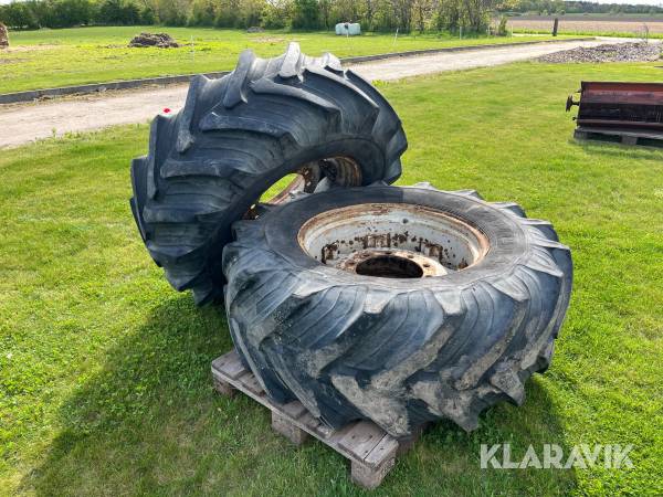 Dæk med fælge 480/70 R28
