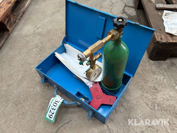 Gasflaske til påfyldning Krupp