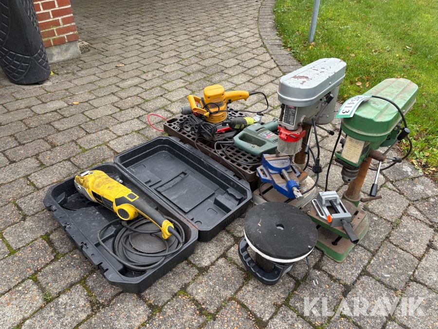 Blandet håndværktøj