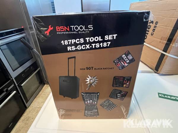 Værktøjskuffert BSN Tools RS-GCX-TS187 187 dele