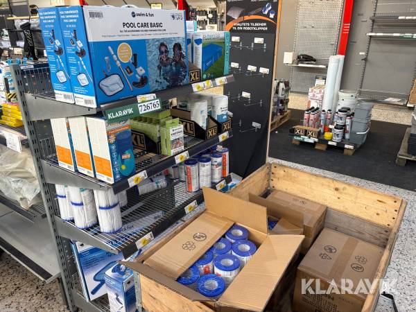 Blandede lot pool tilbehør