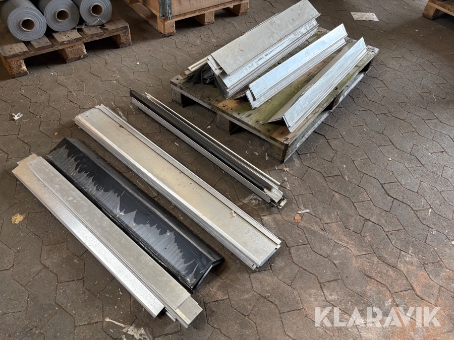 Lot: blandet zink indækninger