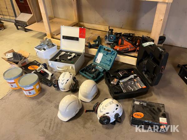 Diverse værktøj og udstyr