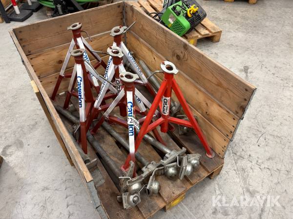 Rørbukke/støttebukke Ridgid VJ-99 6 styk