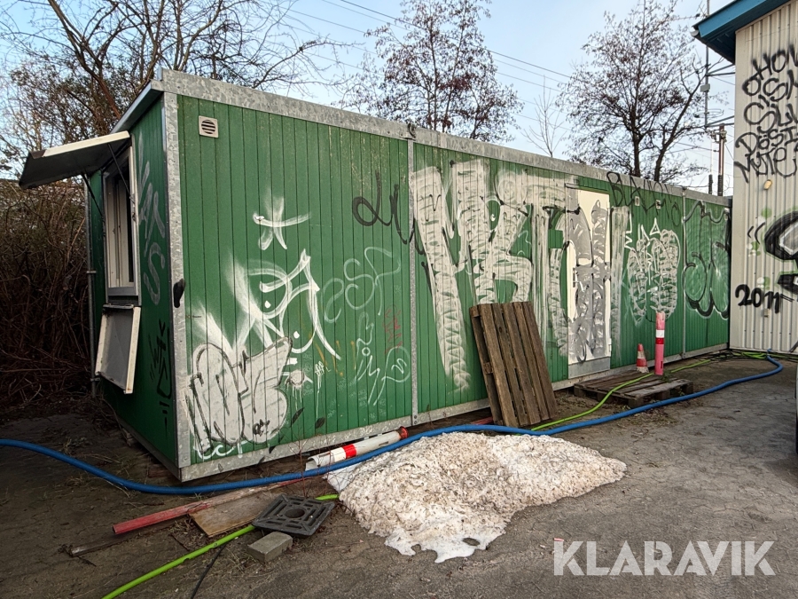 Mandskabsvogn / skurvogn