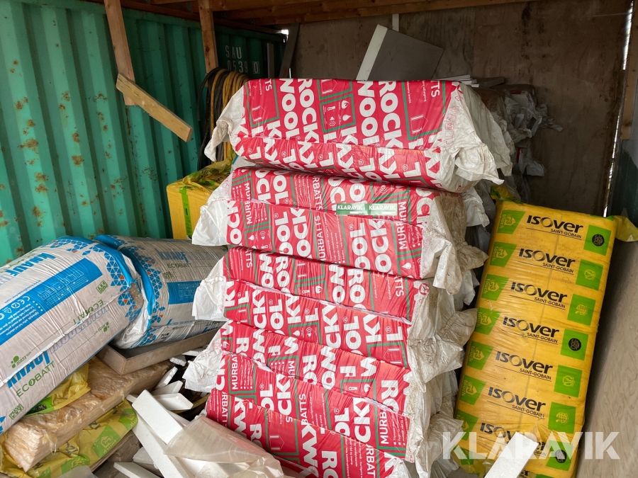 Isolering Rockwool/knauf/Isover Murbatts