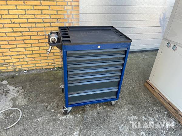 Værkstedsskab Förch 7 skuffer