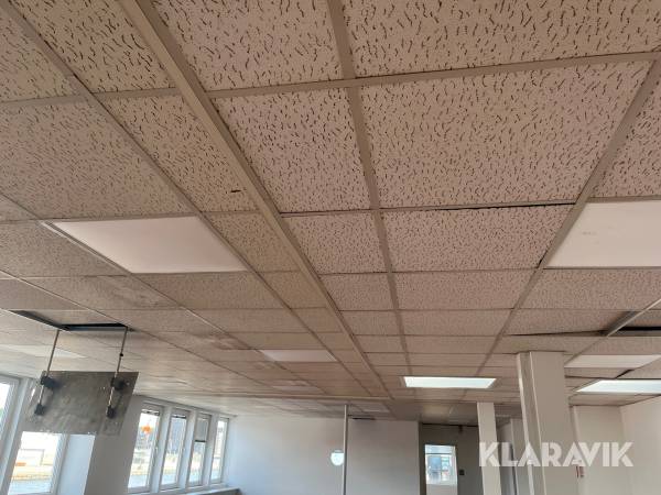 Akustik lofter 40 m2