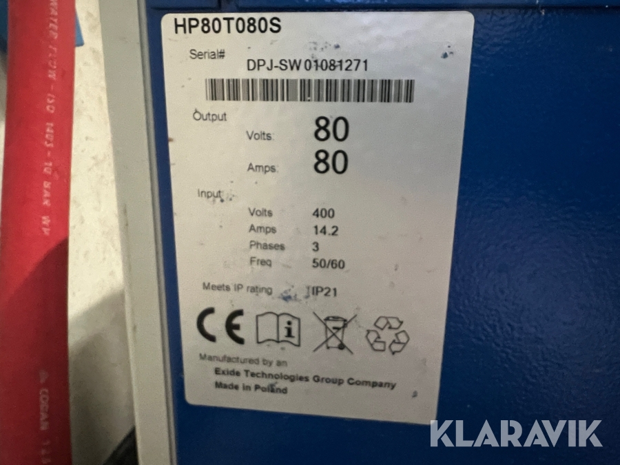 Lufthavns truck Charlatte T 135