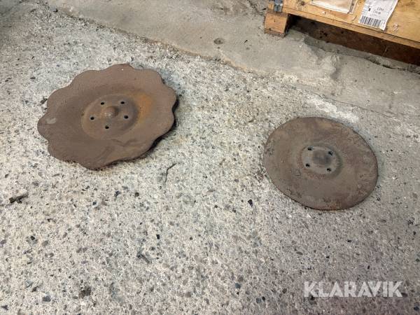 XL Disce til harve Väderstad 625 49 styk. og 1 styk. midter skive